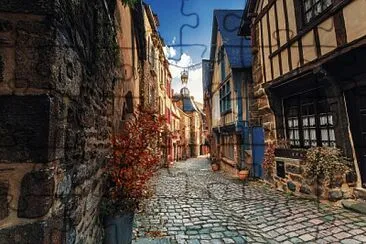 Dinán-Francia jigsaw puzzle