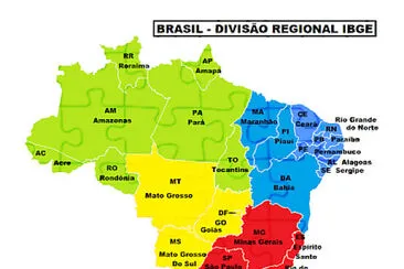 פאזל של Regionalização Oficial