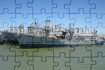 Suisun Bay Reserve Fleet jigsaw puzzle