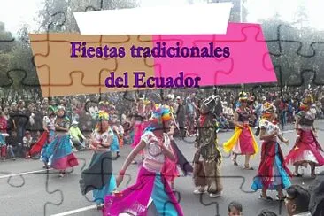 FIESTAS TRADICIONALES DEL ECUADOR jigsaw puzzle