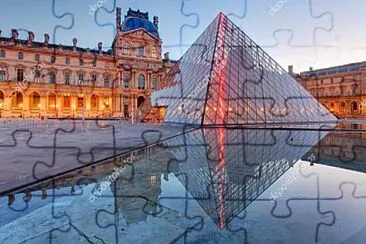 Paris - Louvre jigsaw puzzle