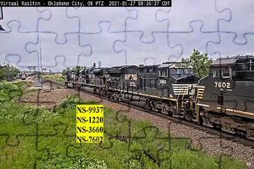 NS-9937, NS-1220,   NS-3660 NS7602 at Oklahoma Cit jigsaw puzzle