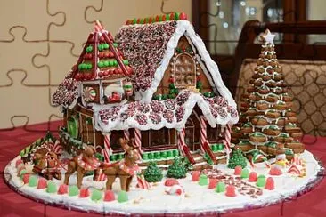 פאזל של Ginger bread house