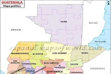 Así se ve un mapa político