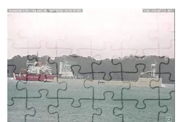 A twofer: USCG Mackinaw and Samuel De Champlain jigsaw puzzle