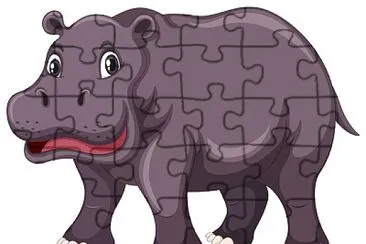 HIPOPOTAMO jigsaw puzzle