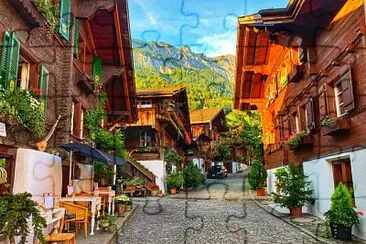 Brienz-Suiza jigsaw puzzle