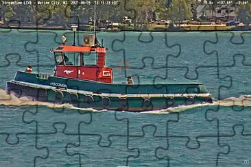 פאזל של tug Wisconsin (g-tug) built in 2020