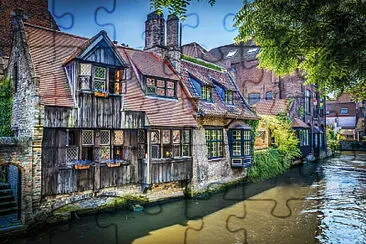 Brujas Belgica jigsaw puzzle