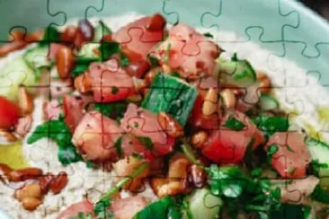 a jigsaw puzzle