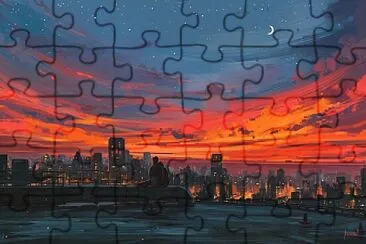 paisaje AESTHETIC jigsaw puzzle