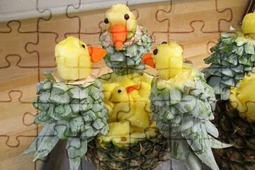 Oiseaux Ananas jigsaw puzzle