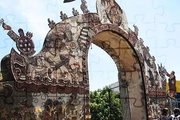 Mural de semillas, tepoztlan.