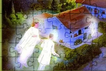 Visita*Espiritos* Evangelho de Jesus jigsaw puzzle