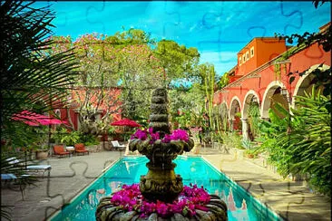 144 A.- HACIENDA FLOR jigsaw puzzle