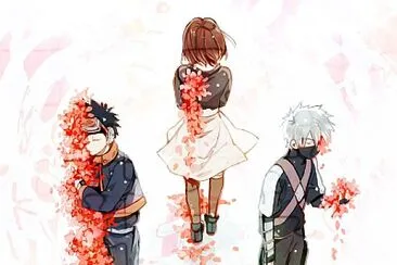 Kakashi, Rin, Obito jigsaw puzzle