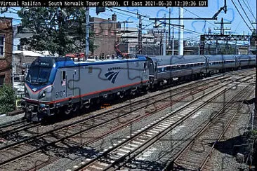 Amtrak Electric Engine #610 (AT-93)