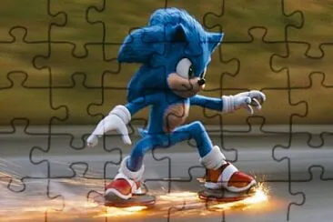 sonic jigsaw puzzle