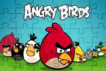 פאזל של angry birds