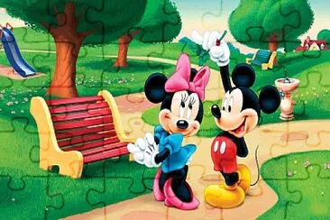 Mickey Mouse jigsaw puzzle