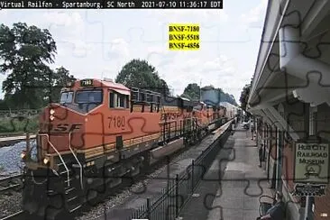 BNSF 7180 5518 4886  Spartanburg,SC/USA