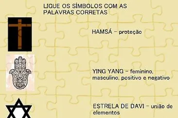 Símbolos religiosos jigsaw puzzle