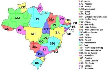 פאזל של MAPA DO BRASIL