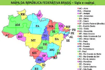 MAPA DO BRASIL jigsaw puzzle