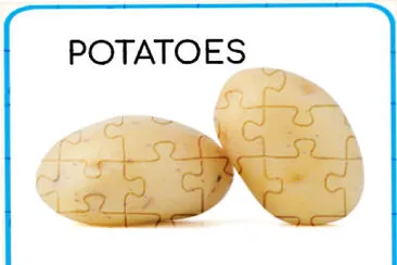 פאזל של potatoes