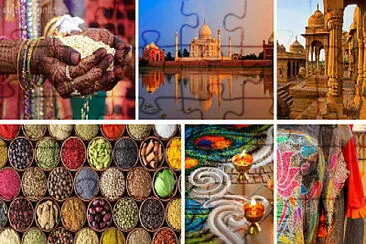 CULTURA HINDU jigsaw puzzle