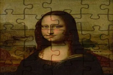 Mona Lisa jigsaw puzzle