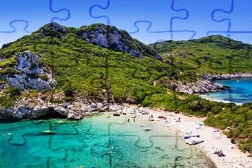 Ile de Corfou jigsaw puzzle