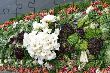 Bateau de légumes à Amiens