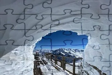 AIGUILLE DU MIDI, alt. 3842m jigsaw puzzle