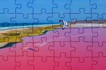 Salinas rosadas, Venezuela jigsaw puzzle