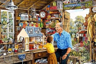 Avec mon grand pere jigsaw puzzle