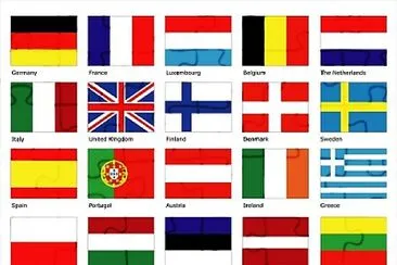 פאזל של países en ingles