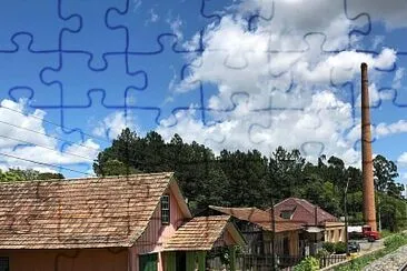 linha trem jigsaw puzzle