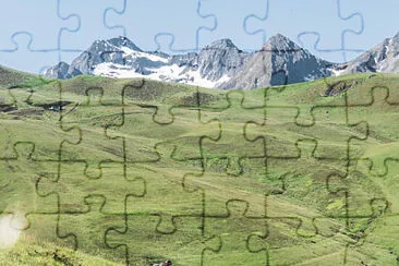 Peyragudes bike park jigsaw puzzle