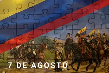 Batalla puente de Boyacá 7 de agosto 1819 jigsaw puzzle