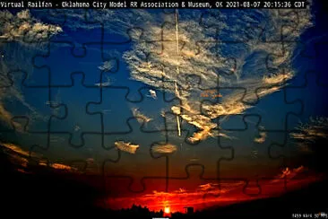 פאזל של Sunset at OKC Museum Aug 08 2021