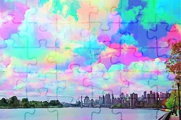 colorful jigsaw puzzle