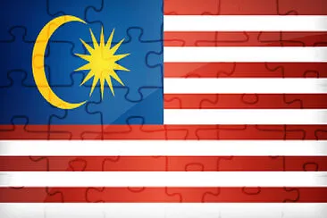 malaysian map jigsaw puzzle