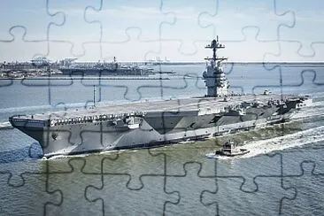 USS Gerald R. Ford jigsaw puzzle