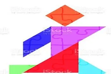 Tangram Homem jigsaw puzzle