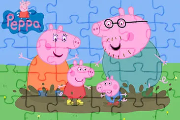 פאזל של peppa