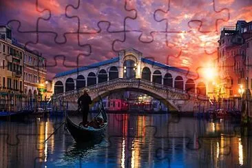 Rialto veneza jigsaw puzzle