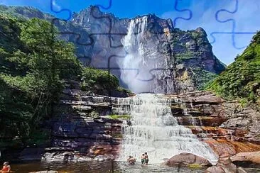 Salto Ángel Venezuela jigsaw puzzle