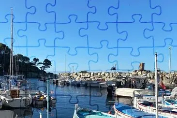 L 'île D 'Or, Saint-Raphaël. jigsaw puzzle