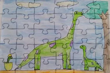 פאזל של Dinos da prô